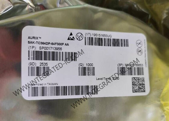 SAK-TC364DP-64F300F AA Μικροελεγκτής MCU με 672 KB RAM, 100Mbit Ethernet και Πακέτο TQFP-144