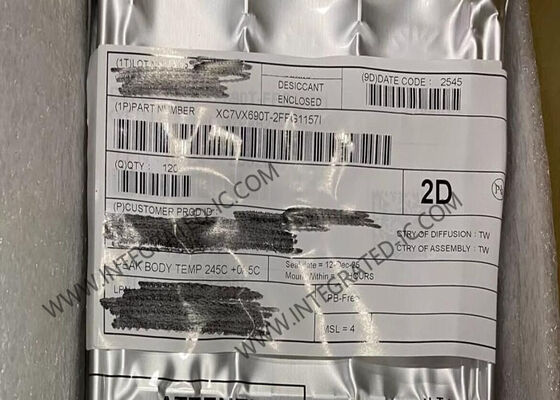 XC7VX690T-2FFG1157I Προγραμματιζόμενη Πύλη Πεδίου FPGA Virtex-7 Υψηλής Απόδοσης