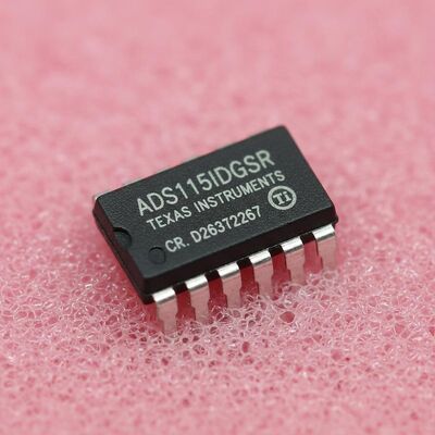 ADS1115IDGSR 16-bit Delta Sigma ADC με ρυθμό δειγματοληψίας 860SPS και διεπαφή I2C Αναλογικός σε Ψηφιακός Μετατροπέας
