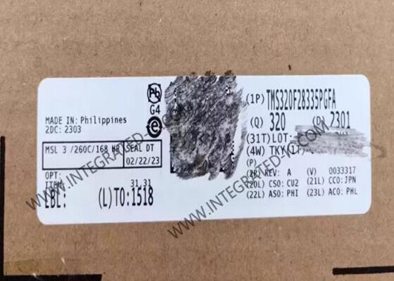 TMS320F28335PGFA Microcontroller MCU C2000TM 32-bit MCU με ταχύτητα 150 MHz, 512 KB Flash και 88 I/O για έλεγχο σε πραγματικό χρόνο