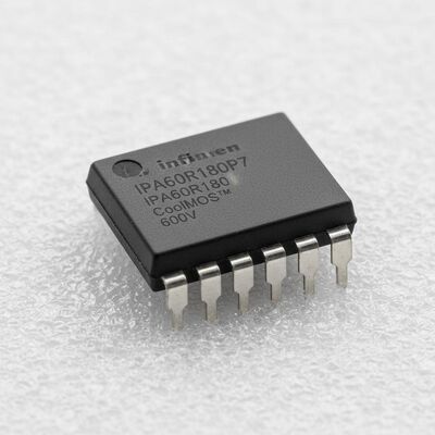 IPA60R180P7 CoolMOSTM Power MOSFET με τάση αποχέτευσης 600V 18A συνεχές ρεύμα αποχέτευσης και αντίσταση αποχέτευσης 145mOhms