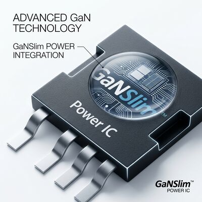 NV6144CP01 GaN IC υψηλής απόδοσης N-Channel 700V 260mΩ GaNSlim Power IC