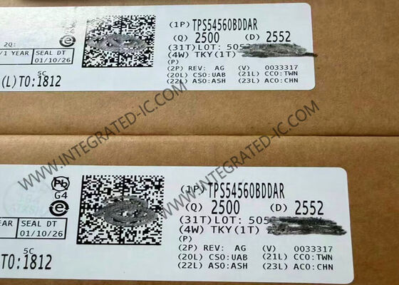 TPS54560BDDAR Τσιπ ολοκληρωμένου κυκλώματος 4.5V έως 60V 5A Step-Down DC-DC μετατροπέας με Eco modeTM