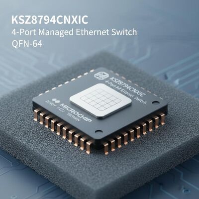 KSZ8794CNXIC Ethernet IC 4-Port Managed Ethernet Switch Chip σε πακέτο QFN-64
