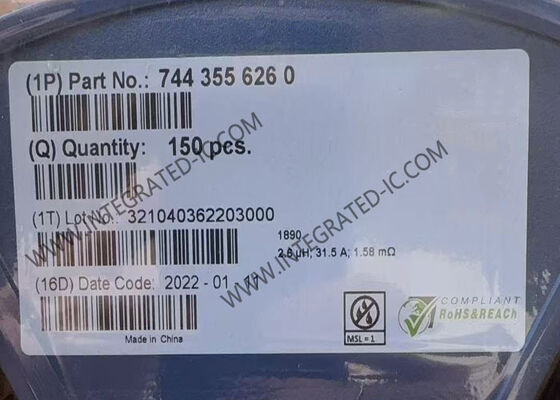 7443556260 Τσιπ ολοκληρωμένου κυκλώματος 42MHz WE-HCI Ανταγωγείς υψηλού ρεύματος