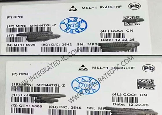 MP9447GL Ολοκληρωμένο Κύκλωμα 5A 36V Συγχρονισμένος Μετατροπέας Buck QFN-20