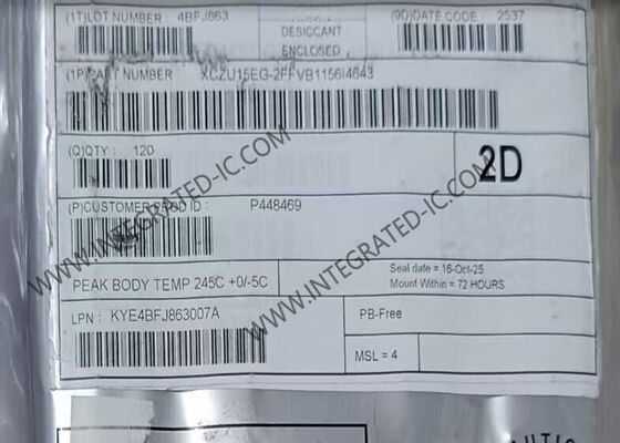 XCZU15EG-2FFVB1156I Προγραμματιζόμενη Συστοιχία Πύλης Zynq UltraScale+ MPSOC EG Σύστημα σε Τσιπ