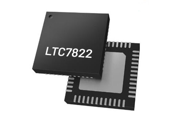 LTC7822AUK Ολοκληρωμένο Κύκλωμα Διφασικό Υβριδικό Σύγχρονο Ελεγκτής Βήμα-Προς-Τα-Κάτω QFN48