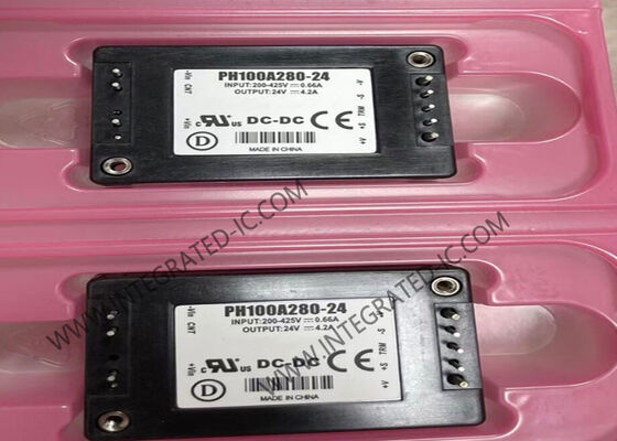 PH100A280-24 Ολοκληρωμένο Κύκλωμα 200V Εισόδου Απομονωμένης Μονάδας Μετατροπείς DC-DC