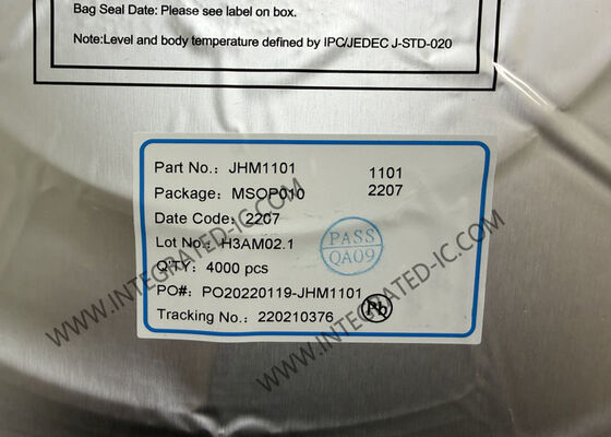 JHM1101 Sensor IC Automotive Sensor Signal Conditioning IC MSOP-10 Ηλεκτρονική συσκευή για την προετοιμασία σήματος