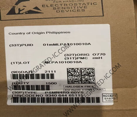 PSMN4R0-60YS 60V 74A 130W N-Channel MOSFET τρανζίστορ για τηλεπικοινωνίες και βιομηχανικές εφαρμογές