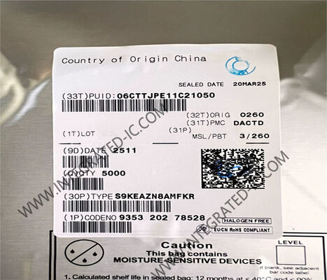S9KEAZN8AMFKR 32-bit ARM Cortex-M0+ 48MHz Μηχανοκίνητος βαθμού μικροελεγκτής MCU