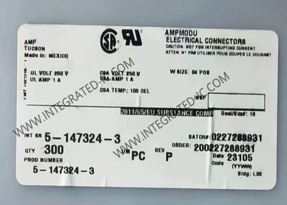 4 Θέση Δικαίου Κύκλου PCB Header Mount & Connector Receptacle με Διοριστικό ρεύμα 3A