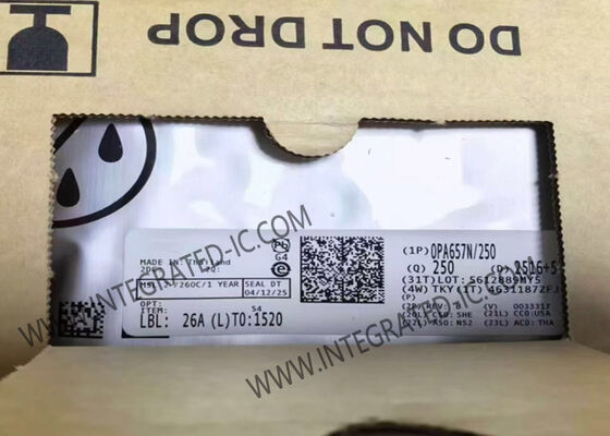 OPA657N/250 1.6GHz FET-Input λειτουργικός ενισχυτής χαμηλού θορύβου με 700V/μs Slew Rate