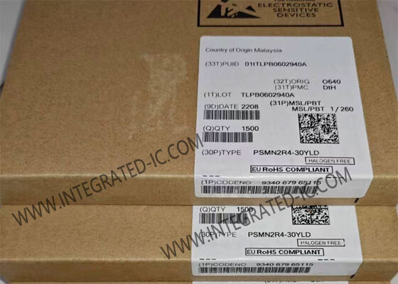 PSMN2R4-30YLD N-Channel MOSFET τρανζίστορ με 30V αποστράγγιση προς την πηγή τάση 2.4mΩ Rds On και 100A συνεχές ρεύμα αποστράγγισης