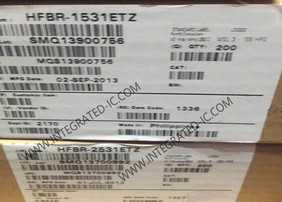 HFBR-1531ETZ 5MBd Ταχύτητα δεδομένων 660nm μήκος κύματος 20m Απόσταση μετάδοσης Πολυδιάστατος οπτικός πομπός
