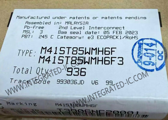 M41ST85WMH6F Integrated Circuit Chip με 44B NVRAM και 400 kHz I2C Interface Real-Time Clock στο πακέτο SOIC-8