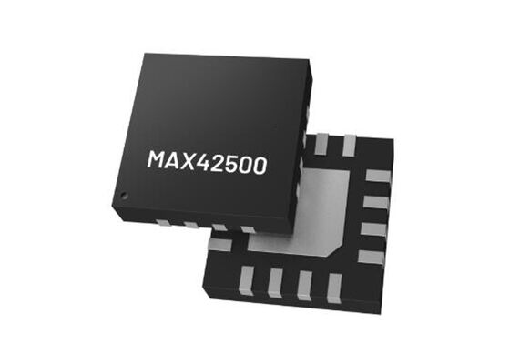 MAX42500ATEAA Διακόπτης συστήματος ηλεκτρικής ενέργειας με ολοκληρωμένο κύκλωμα chip με τάση τροφοδοσίας λειτουργίας από 2,35V έως 5,50V 150μA ρεύμα λειτουργίας και θερμοκρασία λειτουργίας από -40°C έως +125°C