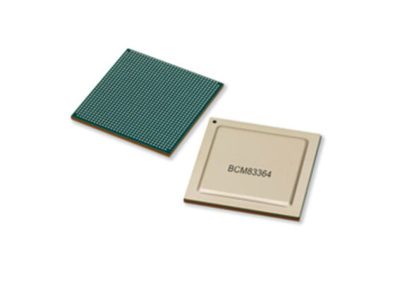 BCM83364 Ethernet IC Ultra Low Power Low-Latency Backplane Retimer και κιβώτιο ταχυτήτων PHY