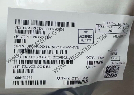 SI7211-B-00-IVR 7kHz Ηλεκτρονικός αισθητήρας θέσης με αποτέλεσμα Hall