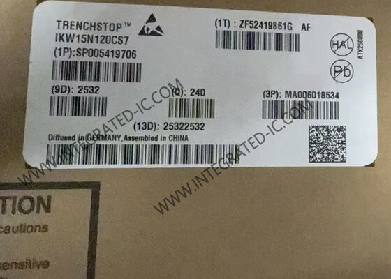 IKW15N120CS7 1200V 15A IGBT7 S7 Τρανζίστορ με Ολοκληρωμένο Κύκλωμα Τσιπ Διόδου Αντι-Παράλληλης Σύνδεσης