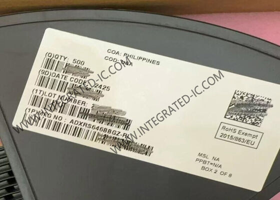 ADXRS646BBGZ المستشعر IC مستشعر معدل الزاوية مع حزمة CBGA-32 وجيروسكوب معدل الانعراج منخفض الضوضاء