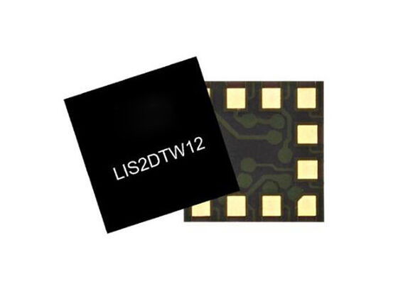 LIS2DTW12 Αισθητήρας IC MEMS Ψηφιακής Εξόδου Διπλός Αισθητήρας Κίνησης και Θερμοκρασίας με Εξαιρετικά Χαμηλή Κατανάλωση Ενέργειας και ±2g/±4g/±8g/±16g Πλήρη Κλίμακα