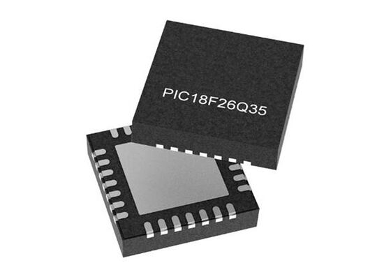 Μικροελεγκτής MCU PIC18F26Q35-E/3LW 8-Bit 64MHz Πολυδιάστατο MCU για εφαρμογές αισθητήρα αφής και αναλογικού ελέγχου