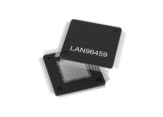 LAN96459FT-I/8MW Ethernet IC 9-Port Ethernet Switch με ενσωματωμένα 10/100/1000BASE-T PHY