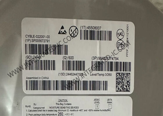 Μονάδα Ασύρματης Επικοινωνίας CYBLE-022001-00 BT PRoC Module 2.4GHz Πομποδέκτης