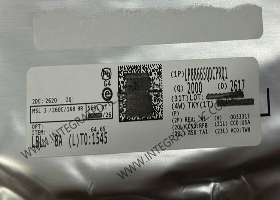 Συμπληρωμένο κύκλωμα chip LP8866SQDCPRQ1 150 mA LED-backlight drivers 38-HTSSOP