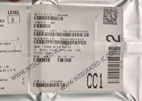 Τριανταδυάμπιτοι 200MHz 1MB ολοκληρωμένων κυκλωμάτων μικροελεγκτές διπλός-πυρήνων τσιπ TMS320F28377DZWTS