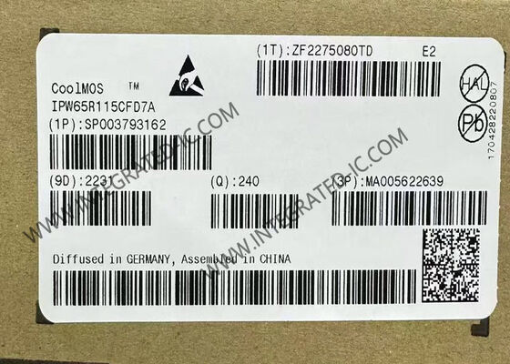 Συμπληρωμένο κύκλωμα chip IPW65R115CFD7A 650V CoolMOSTM CFD7 Power Transistor