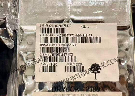 MLX75027RTC-ABA-210-TR Συμπληρωματικό σύστημα αισθητήρα VGA TOF για οχήματα με ανάλυση 640x480 και 120 FPS