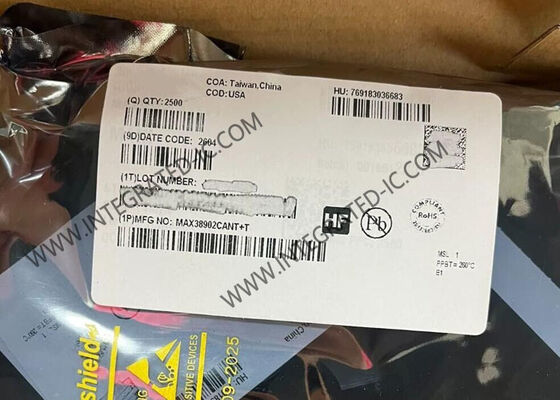 MAX38902CANT Τσιπ ολοκληρωμένου κυκλώματος 500mA χαμηλού θορύβου LDO γραμμικός ρυθμιστής WLP-6