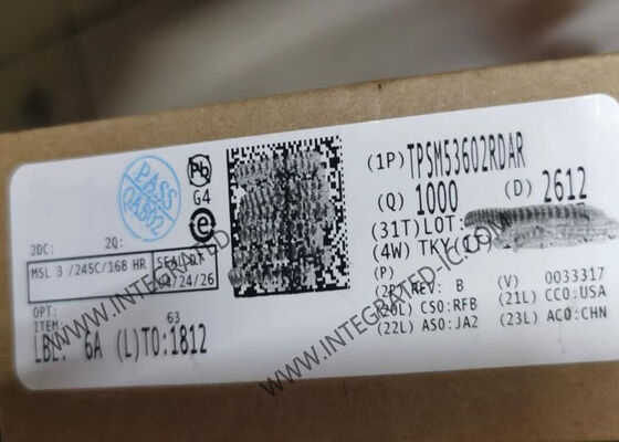 TPSM53602RDAR Συνολικού κυκλώματος Τσιπ Πτωτική μονάδα ισχύος 36V 2A DC/DC μετατροπέας B3QFN-15