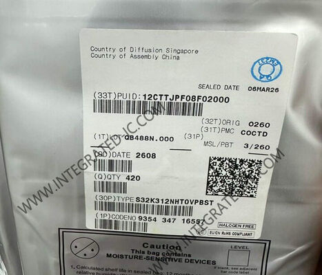 S32K312NHT0VPBST 32-Bit 120MHz ARM Cortex-M7 Μικροελεγκτής MCU για Εφαρμογές Αυτοκινήτου