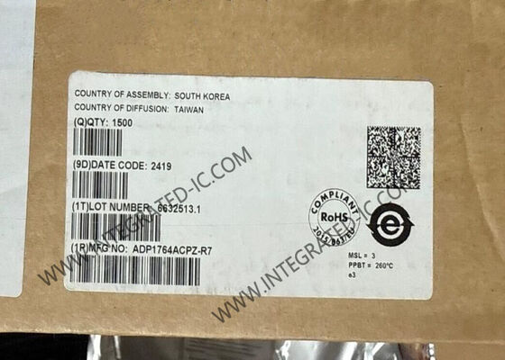 Ρυθμιστής Τάσης LDO Χαμηλού Θορύβου ADP1764ACPZ 4A IC Chip σε Πακέτο LFCSP16