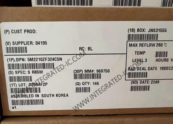 5M2210ZF324C5N Προγραμματιζόμενο FPGA με 324 ακίδες FBGA και 271 I/O Συσκευή Λογικής Συμπλέγματος