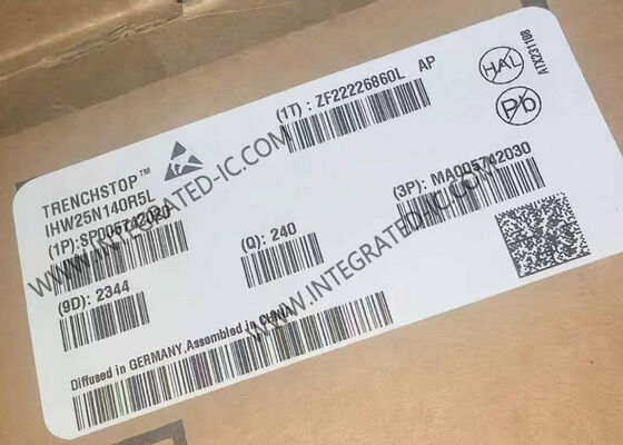 IHW25N140R5L Τσιπ ολοκληρωμένου κυκλώματος 25A Αντίστροφη αγωγιμότητα IGBT Τρανζίστορα Ηλεκτρονικό στοιχείο