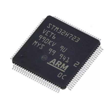 Υψηλή επίδοση MCU STM32H7 LQFP100 τσιπ STM32H723VET6 STM32 ολοκληρωμένων κυκλωμάτων
