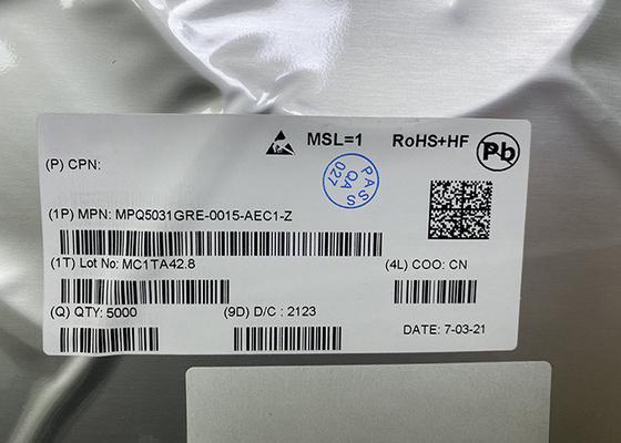 Ενιαίος ελεγκτής mpq5031gre-0015-aec1-ζ USB PD 3,0 MPQ5031 QFN20 λιμένων USB PD