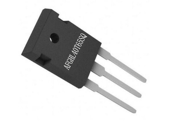 ενιαία IGBT κρυσταλλολυχνία -247-3 28ns AFGHL40T65SQ μέσω της στάσης τομέων τάφρων τρυπών 238W