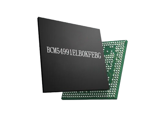 Πομποδέκτης τσιπ BGA81 Ethernet CMOS ολοκληρωμένων κυκλωμάτων τσιπ BCM54991ELB0KFEBG Ethernet