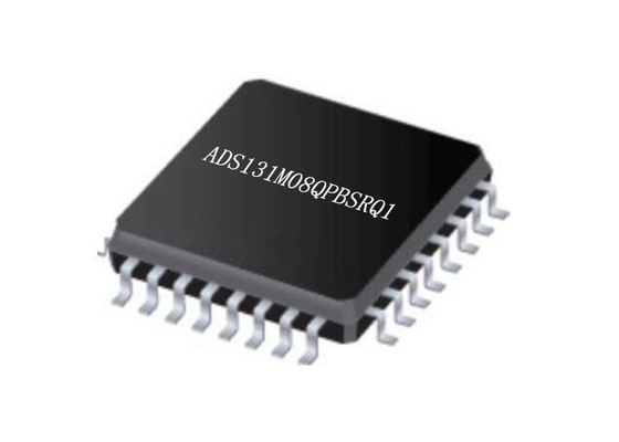 Αυτοκινητικό ανάλογο τσιπ ADS131M08QPBSRQ1 24Bit στο ψηφιακό τσιπ ολοκληρωμένου κυκλώματος μετατροπέων TQFP32