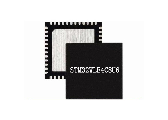 STM32WLE4C8U6 πολυπρωτοκόλλων LPWAN τριανταδυάμπιτο ολοκληρωμένο κύκλωμα μικροελεγκτών ΒΡΑΧΙΌΝΩΝ ασύρματο