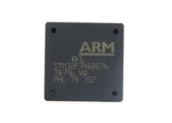 STM32F746BGT6 τσιπ ολοκληρωμένου κυκλώματος τσιπ LQFP208 μικροελεγκτών λάμψης μικροελεγκτών MCU 1MB