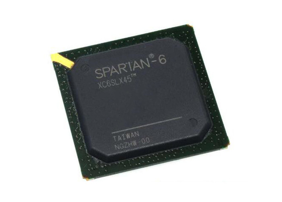 Πλαίσιο Προγραμματισμού Πύλης XC6SLX45T-2CSG484I 484CSPBGA Spartan 6 LXT FPGA Chip