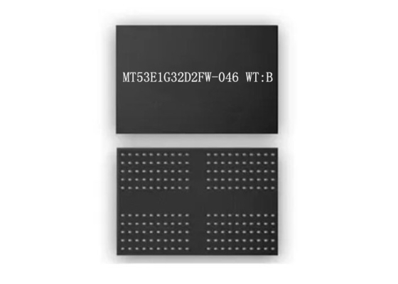 32Gbit ΒΆΡΟΣ ολοκληρωμένου κυκλώματος MT53E1G32D2FW-046 μνήμης: Τσιπ ολοκληρωμένου κυκλώματος τσιπ 200TFBGA ολοκληρωμένων κυκλωμάτων Β