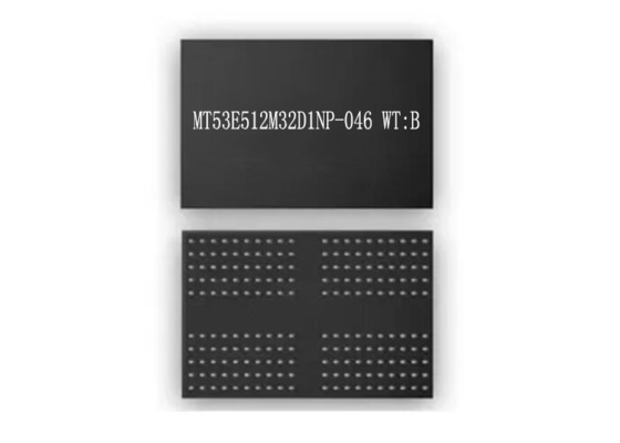 ΒΆΡΟΣ τσιπ MT53E512M32D1NP-046 ολοκληρωμένων κυκλωμάτων: ΜΝΉΜΗ DRAM ολοκληρωμένου κυκλώματος ολοκληρωμένου κυκλώματος 200WFBGA μνήμης Β